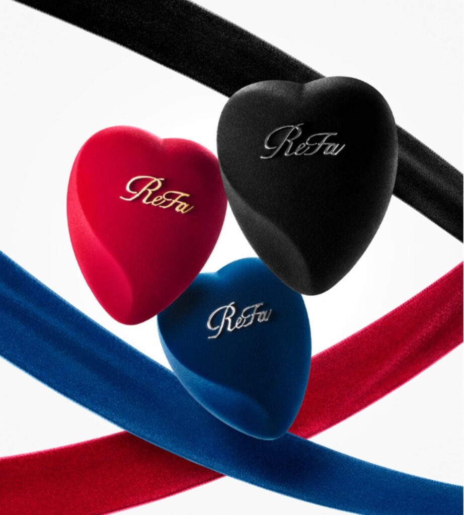 リファ人気の「ハートブラシ」が“ベルベット素材”に！リファ ギンザ限定で